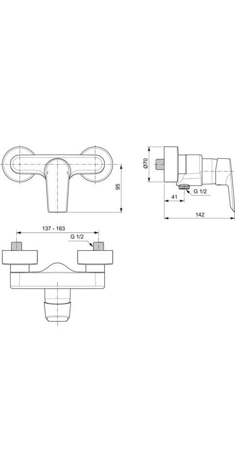 Ideal Standard Duscharmatur