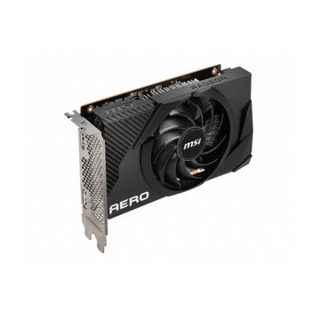 MSI Radeon RX 6400 Radeon RX 6400 AERO ITX 4G Grafikkarte (4 GB, GDDR6)