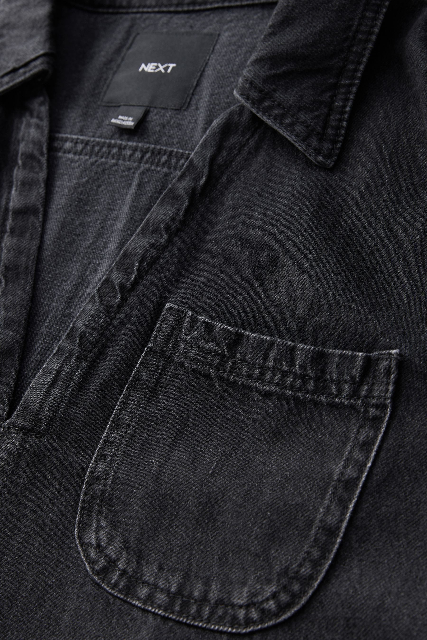 Next Jeanskleid Mini-Jeanskleid mit Fronttasche aus günstig online kaufen