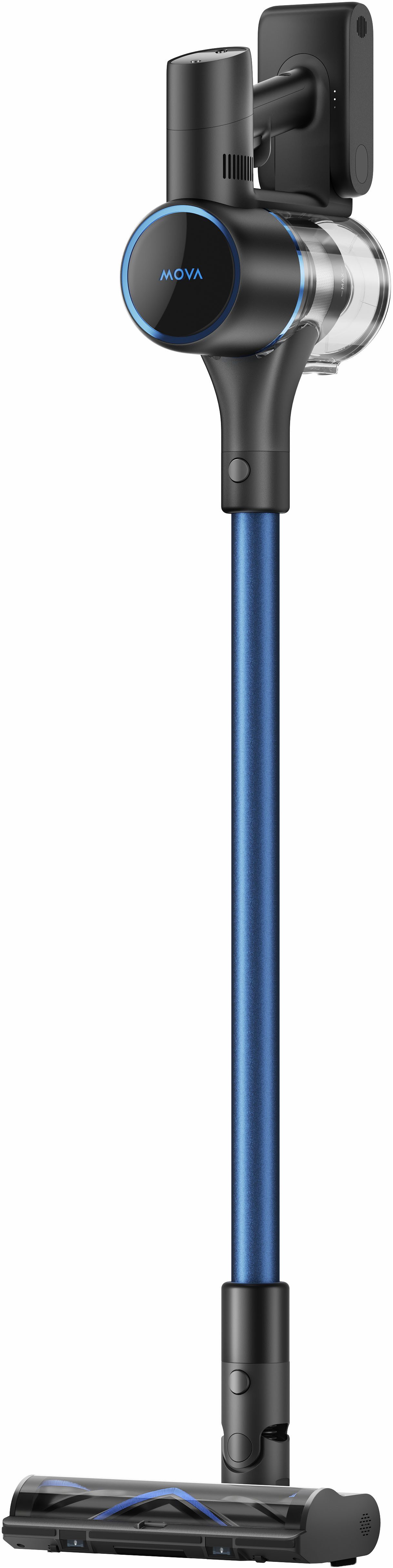 Mova Akku-Bodenstaubsauger Mova S4 Detect, Kabelloser Vacuumsauger, 425 W, 20.000Pa Saugleistung/ Bürste mit LED-Leuchten/ Vielseitige Aufsätze