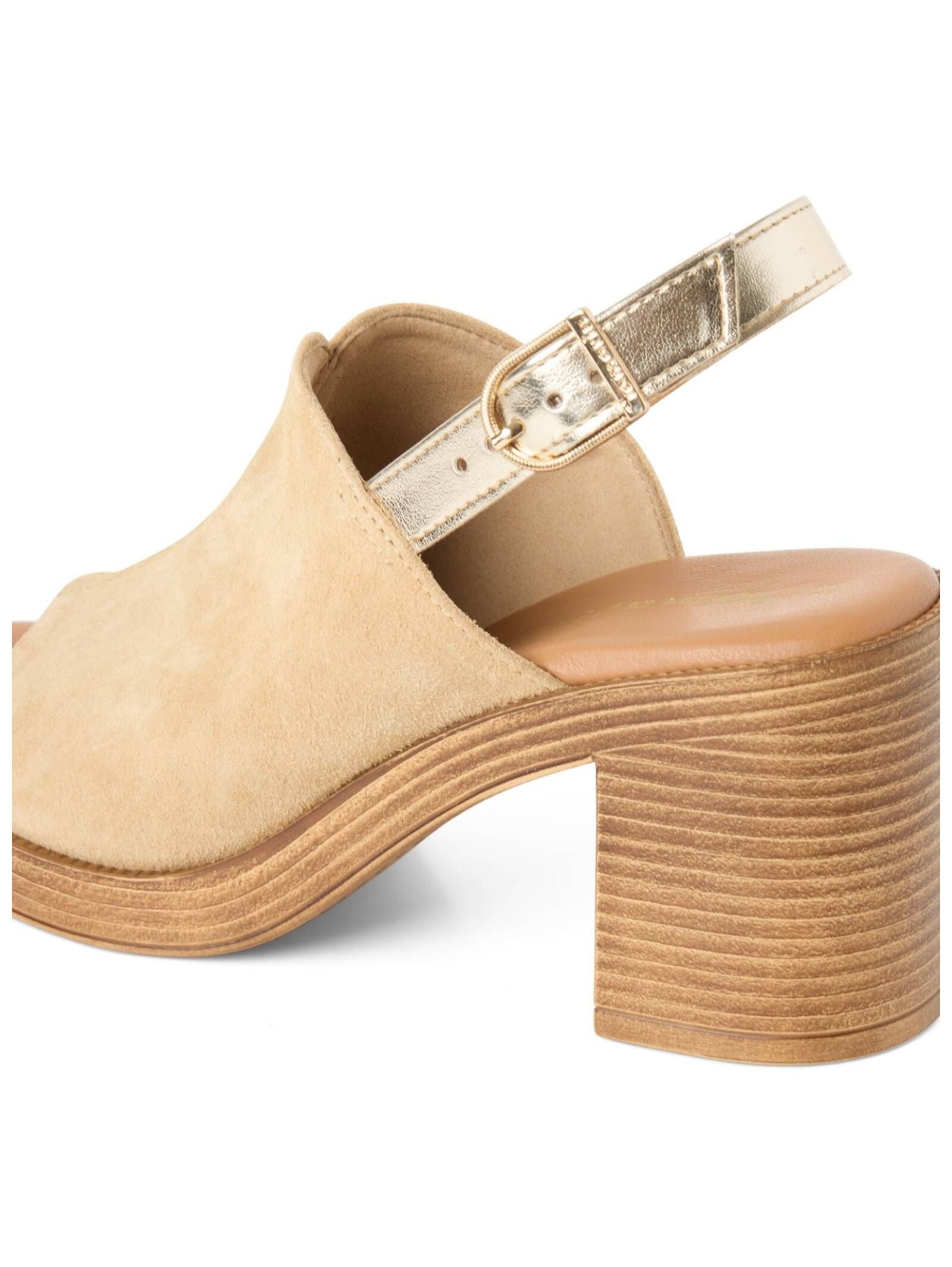 Tamaris Tamaris Sandalen Veloursleder/Synthetik High-Heel-Sandalette