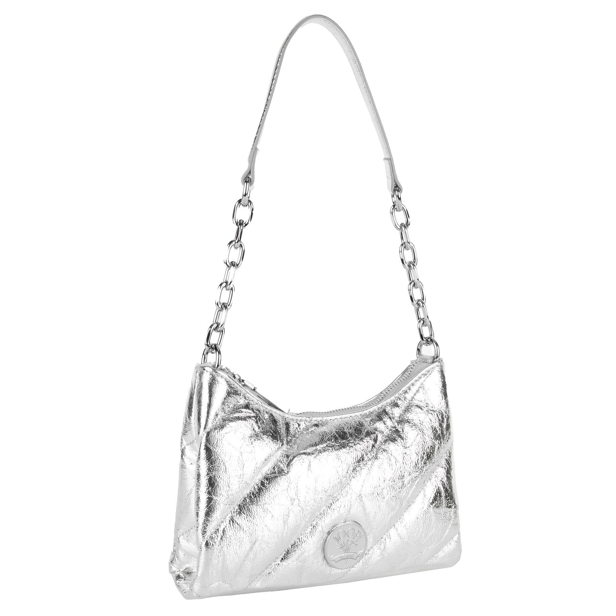 Joop Jeans Schultertasche Frizzare Argento, Polyurethan