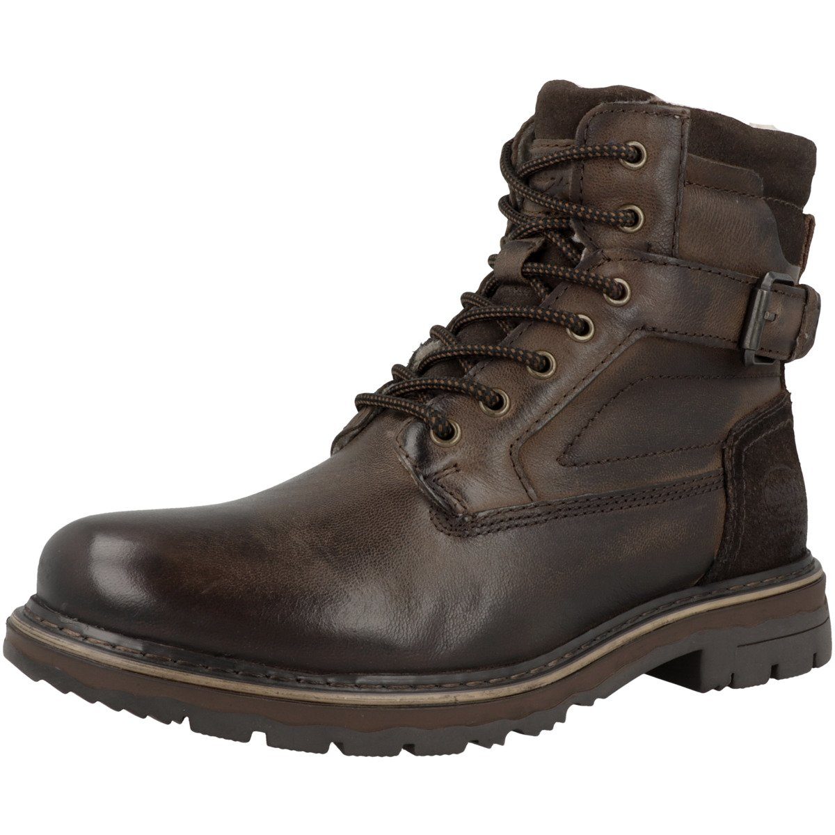 Dockers by Gerli 51GL102 Herren Schnürboots Stiefeletten, Stiefel, Winterstiefel, Winterboots, Schneestiefel – Bild 4 von 5