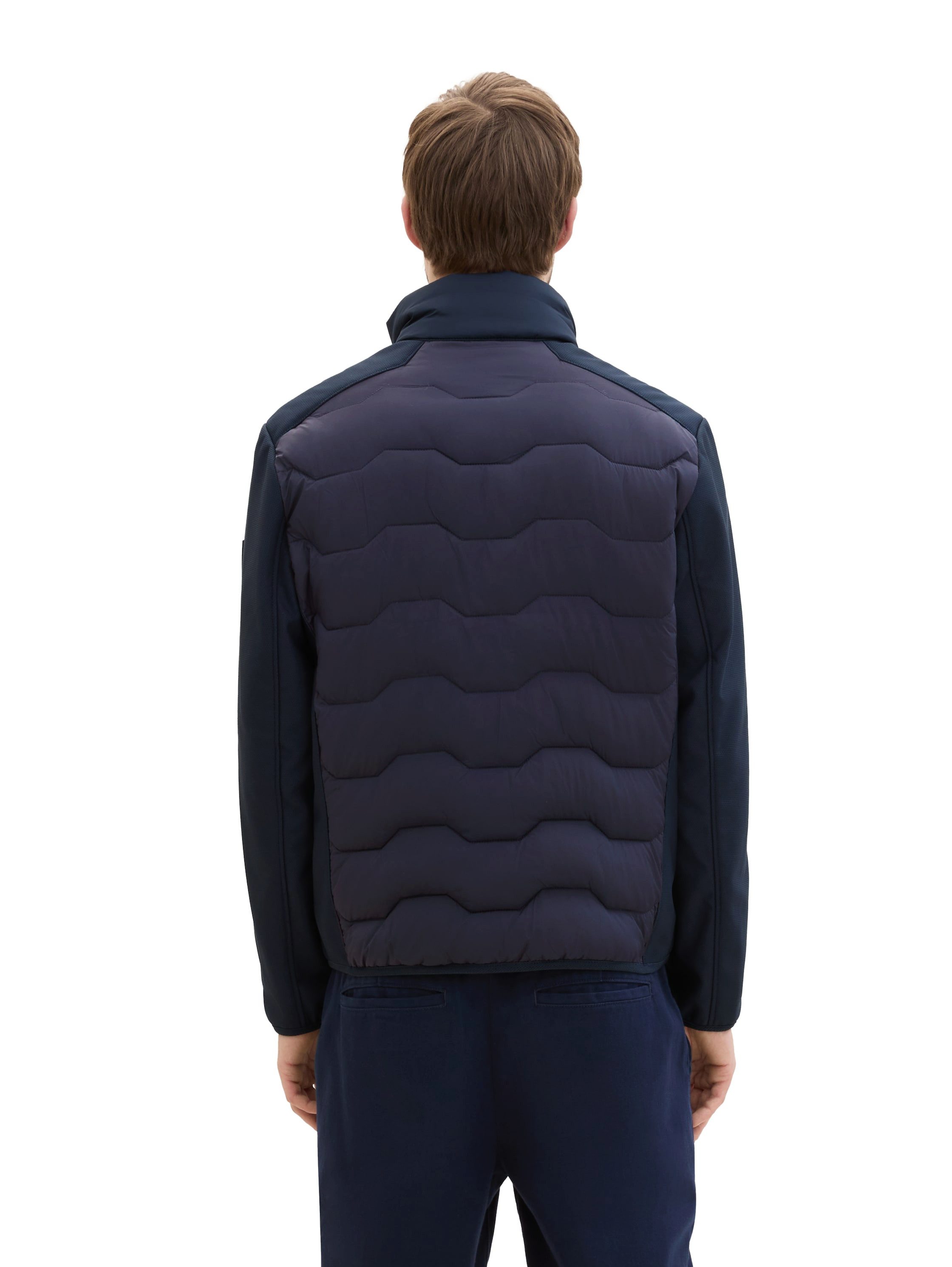 TOM TAILOR Anorak Hybrid Jacke mit Stehkragen günstig online kaufen