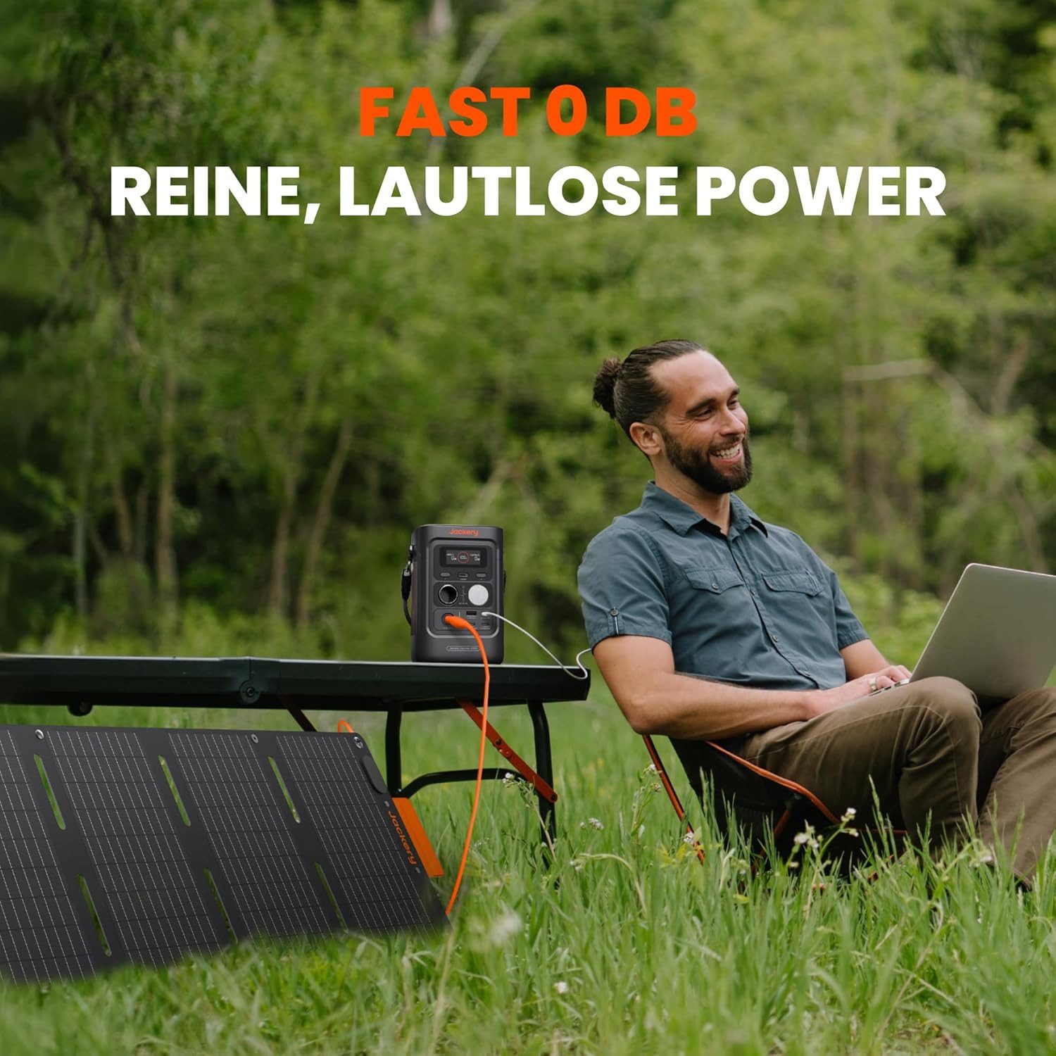 Jackery Explorer 300D Portable Power Station, 288Wh LFP Battery, 300W DC Power, 2x USB-C up to 140W, Power Bank for Camping, Travel & RVs, 15000 mAh (12V), with 102W GaN Fast Charger