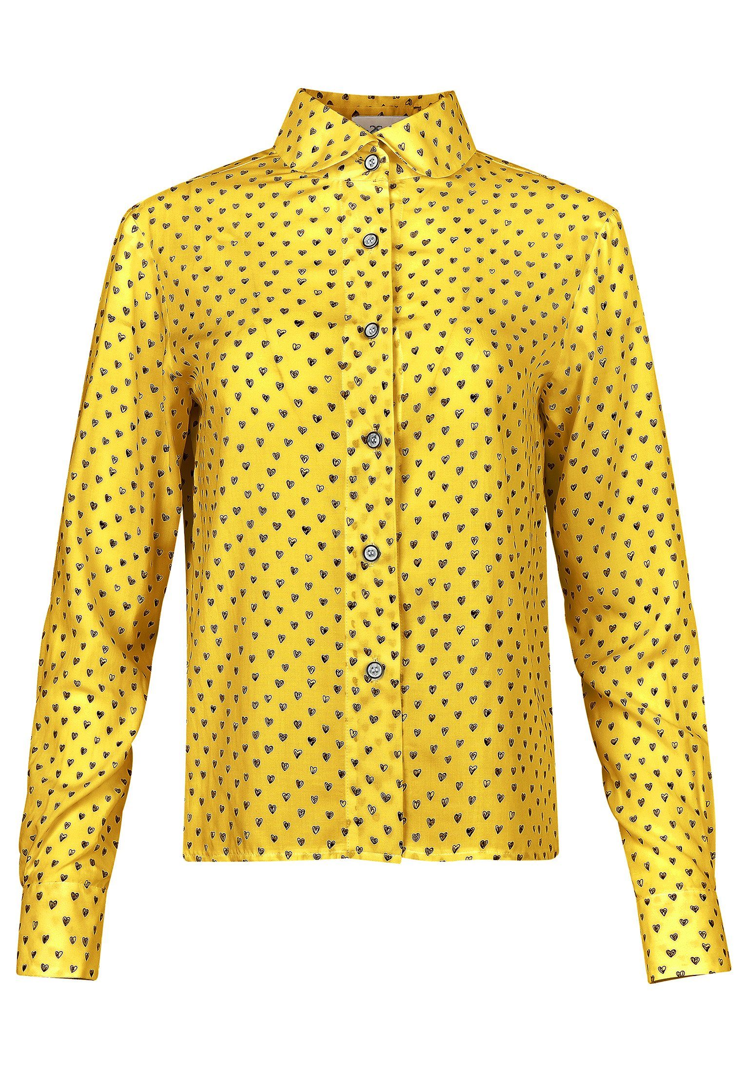 SinWeaver alternative fashion Hemdbluse gelb