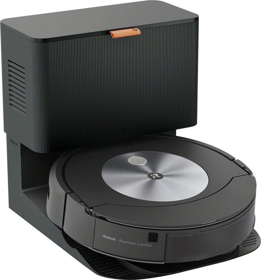 iRobot Saugroboter Roomba Combo j7+ (c755840) mit autom. Absaugstation, Saug-  und Wischroboter, Mit Clean Base Automatischer Absaugstation für staubfreie  Reinigung