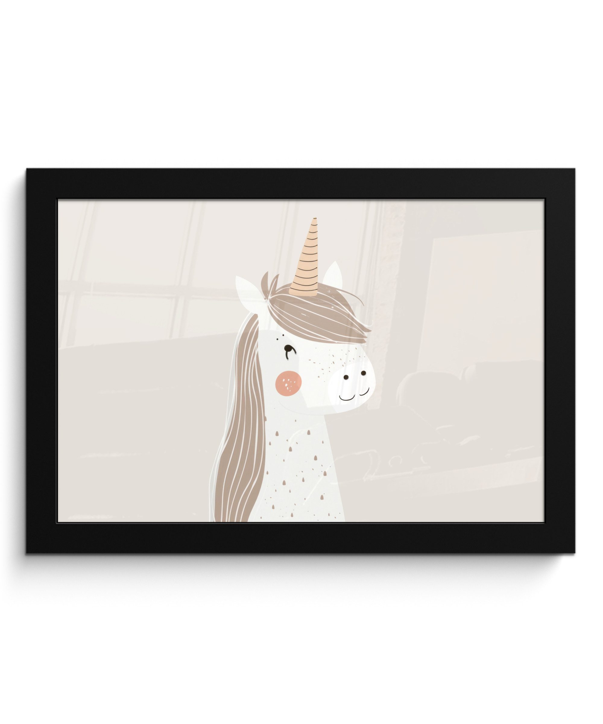 MuchoWow Poster Einhorn - Pastellfarben - günstig online kaufen