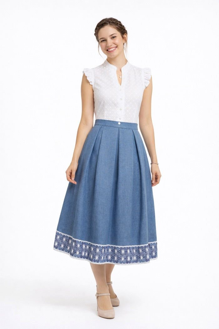 Berwin Trachtenbluse