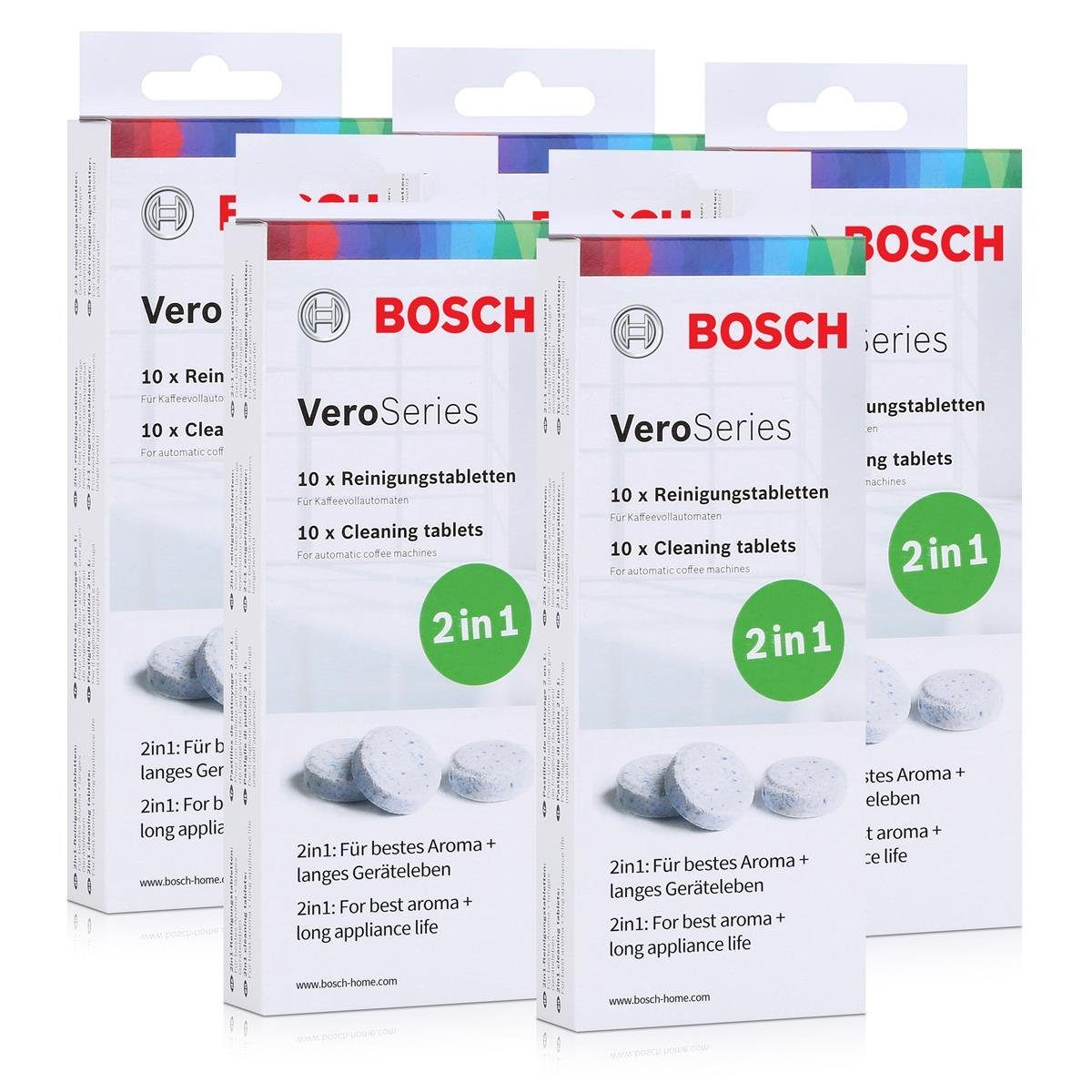 BOSCH Bosch VeroSeries TCZ8001 Reinigungstabletten 2in1 - 10 Tabletten (5er Reinigungstabletten