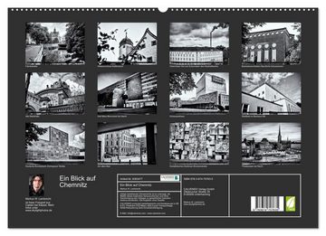 CALVENDO Wandkalender Ein Blick auf Chemnitz (Premium, hochwertiger DIN A2 Wandkalender 2023, Kunstdruck in Hochglanz)