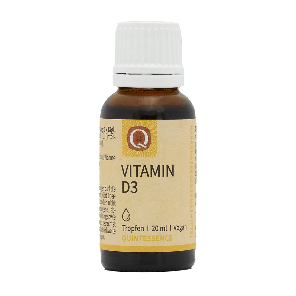 Quintessence Vitamin D3 - Mit 1.000 IE (Internationale Einheiten) Tropfen, 20 ml