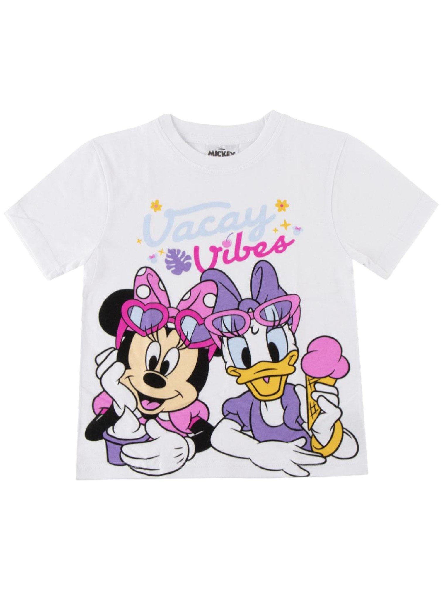 Cerdá T-Shirt Disney Minnie Mouse & Daisy Duck Mädchen Shirt Gr. 98 - 128 cm