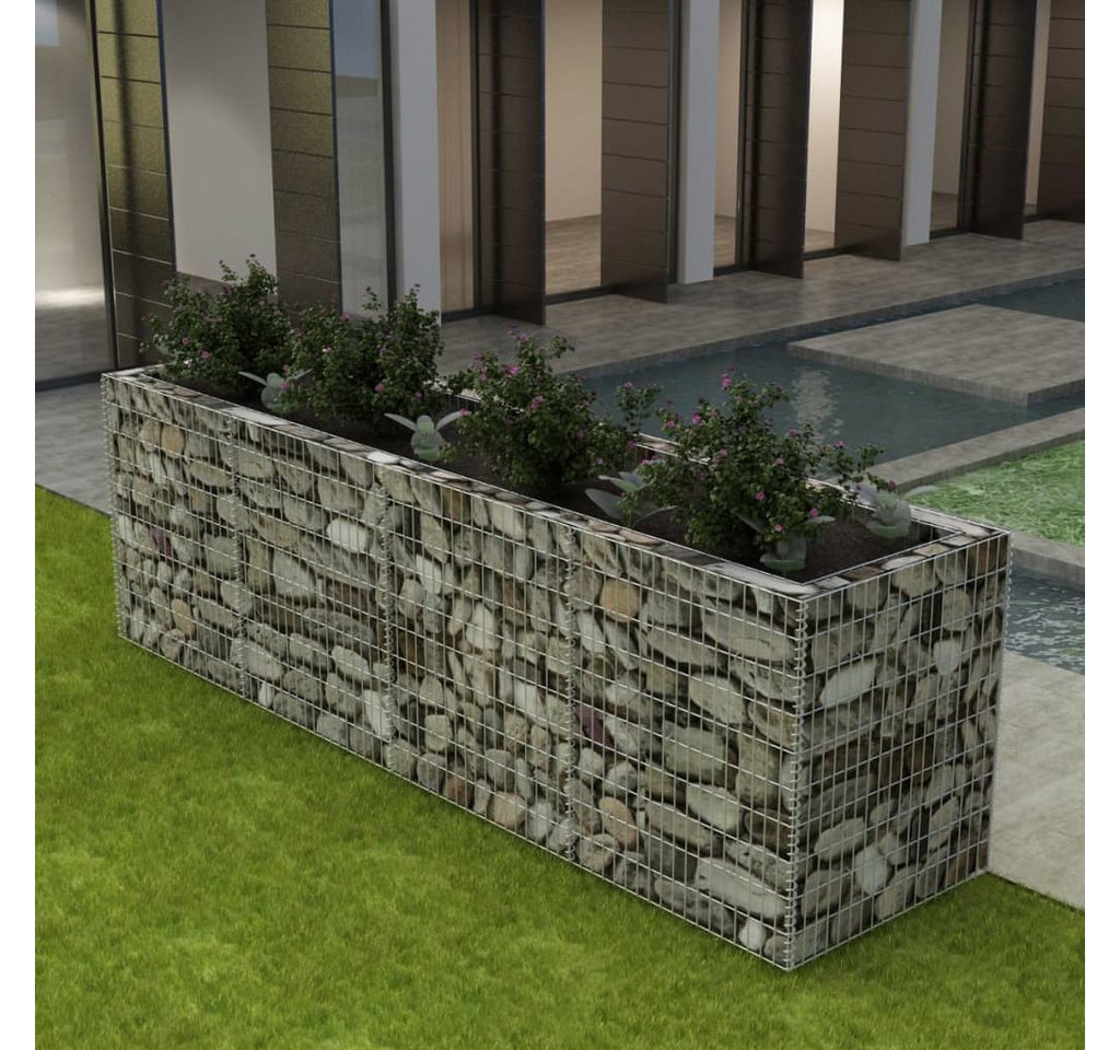 Thumbnail - vidaXL Hochbeet, Gabionen-Hochbeet Stahl 360×90×100 cm
