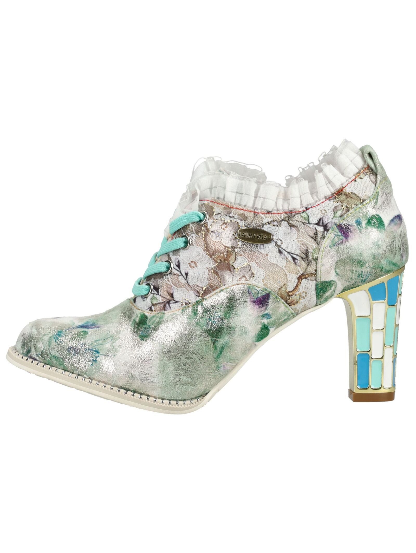 LAURA VITA LAURA VITA Stiefelette Textil High-Heel-Pumps günstig online kaufen