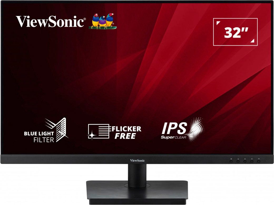 Viewsonic VS19155(VA3209-2K-MH D) LED-Monitor (80 cm/32 ", 2560 x 1440 px, QHD, 4 ms Reaktionszeit, 75 Hz, IPS)