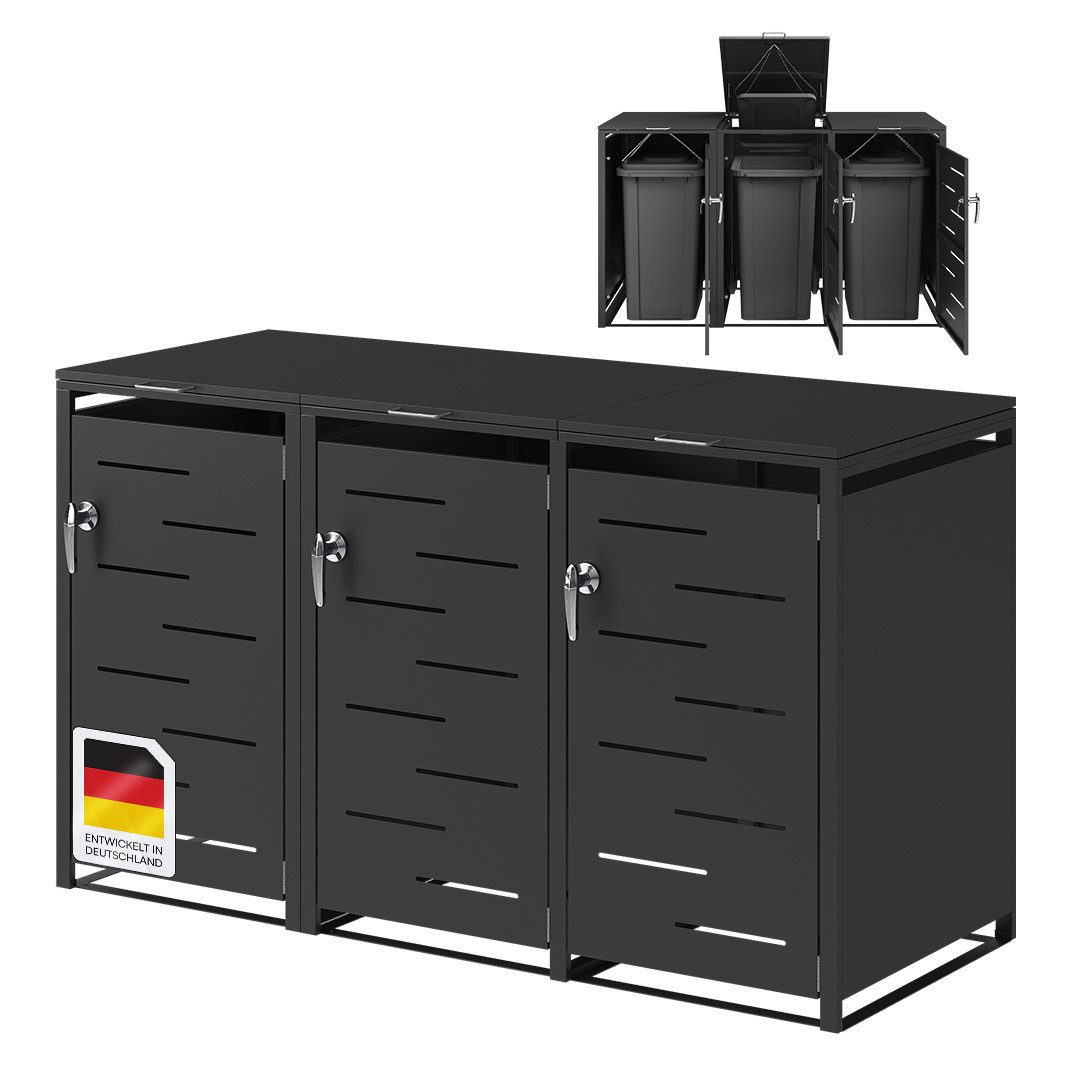 STEELSØN Mülltonnenbox Diorus (auch mit 1, günstig online kaufen