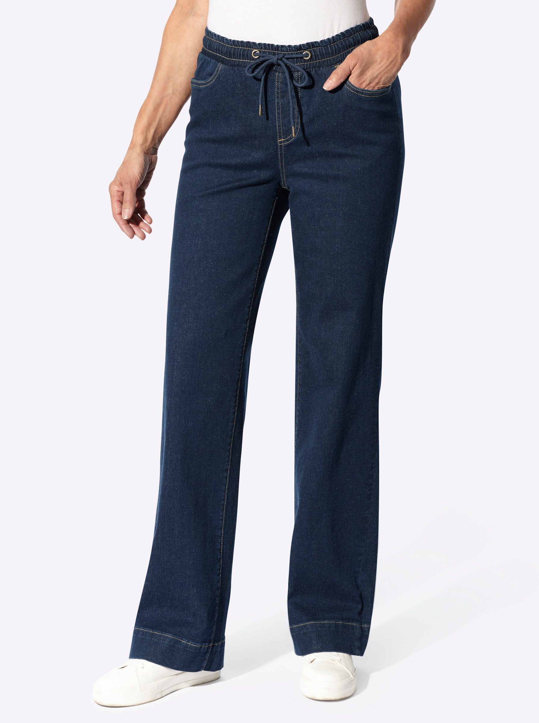Witt Bequeme Jeans Schlupfjeans komfortabel – Bild 3 von 5