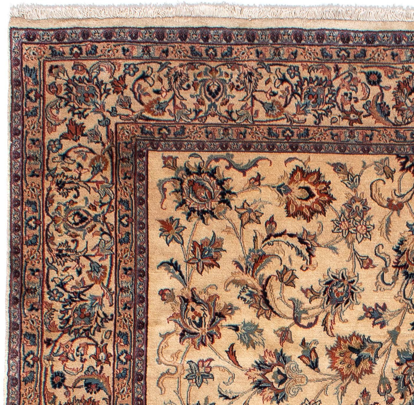 Orientteppich Perser beige, mm, - cm Einzelstück Zertifikat rechteckig, mit Wohnzimmer, morgenland, x 193 - 10 290 Höhe: - Classic Handgeknüpft