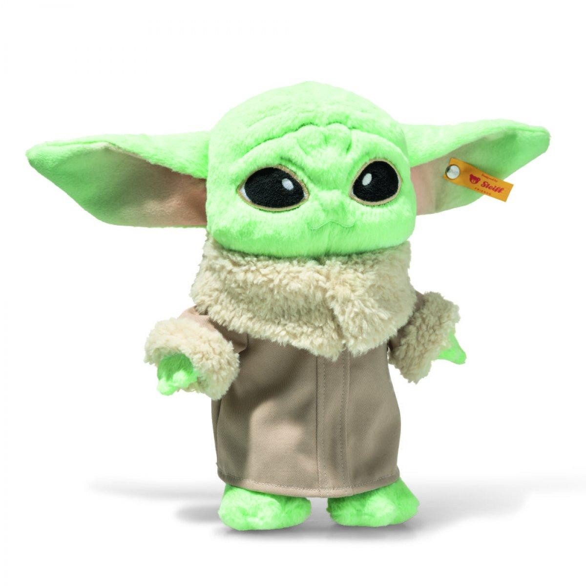 Steiff Plüschfigur Grogu, grün