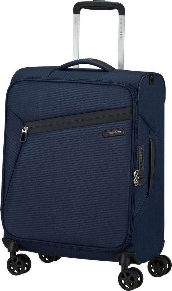 Samsonite Weichgepäck-Trolley Litebeam, midnight blue, 55 cm, 4 Rollen