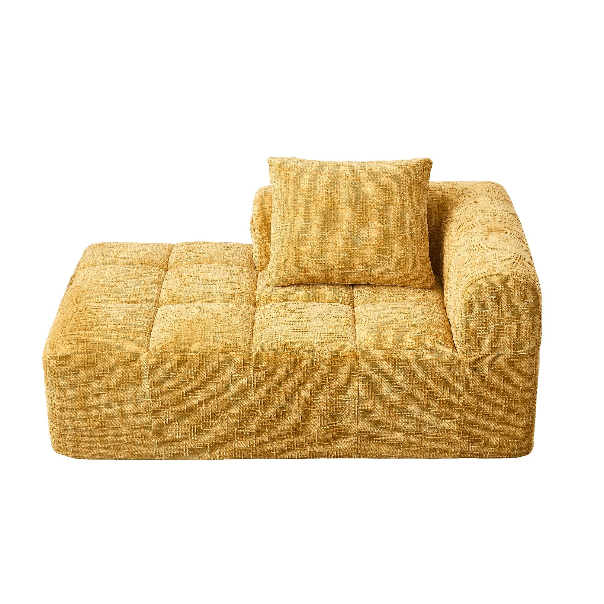 LVHOM Ecksofa Modulares Chaiselongue-Sofa-Set(Polsterliege+Doppelsofa), sep günstig online kaufen