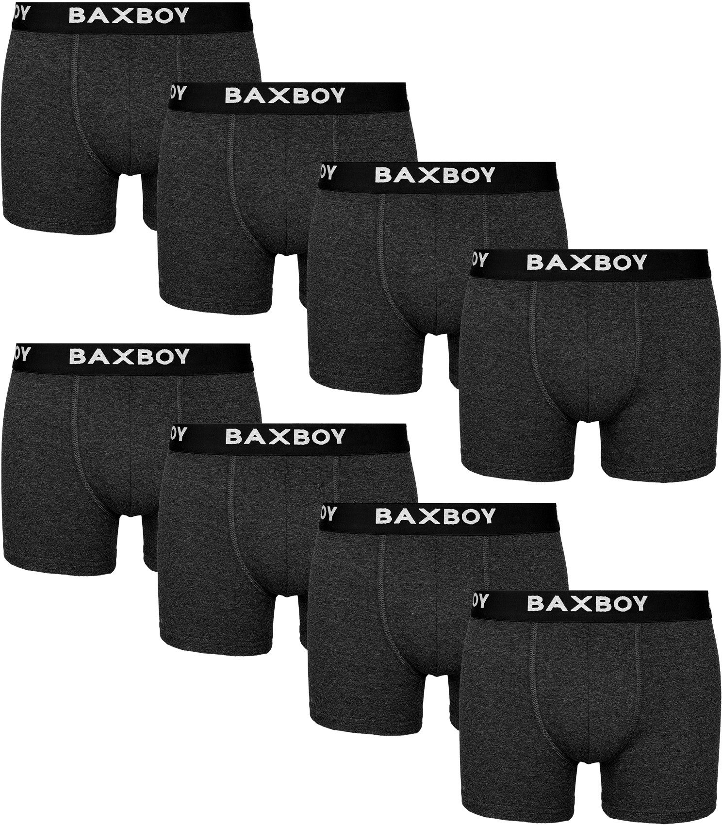 Baxboy Boxershorts Boxershorts Herren 8er Pack günstig online kaufen