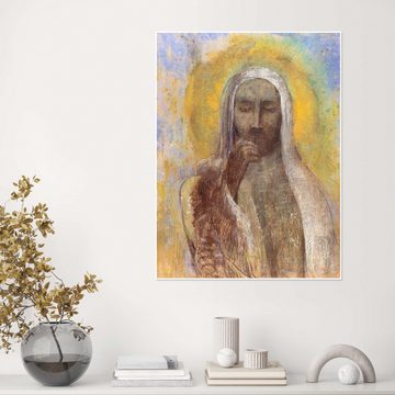 Posterlounge Poster Odilon Redon, Christus schweigt, Malerei