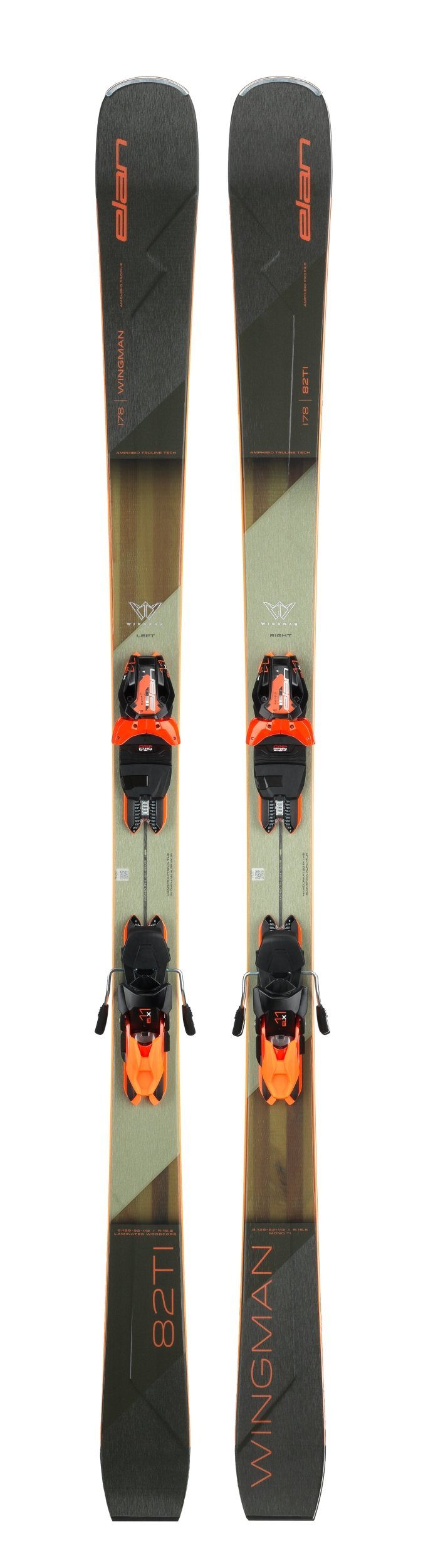 elan Ski WINGMAN 82 TI PS ELX 11.0 GRAU