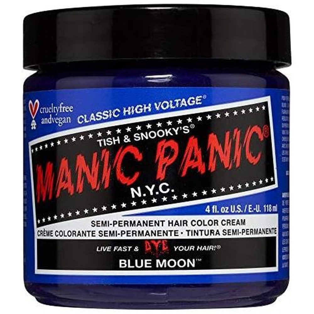 Haarcreme Manic Panic Semi-Permanente Hair Color Creme - Blue Moon 118ml
