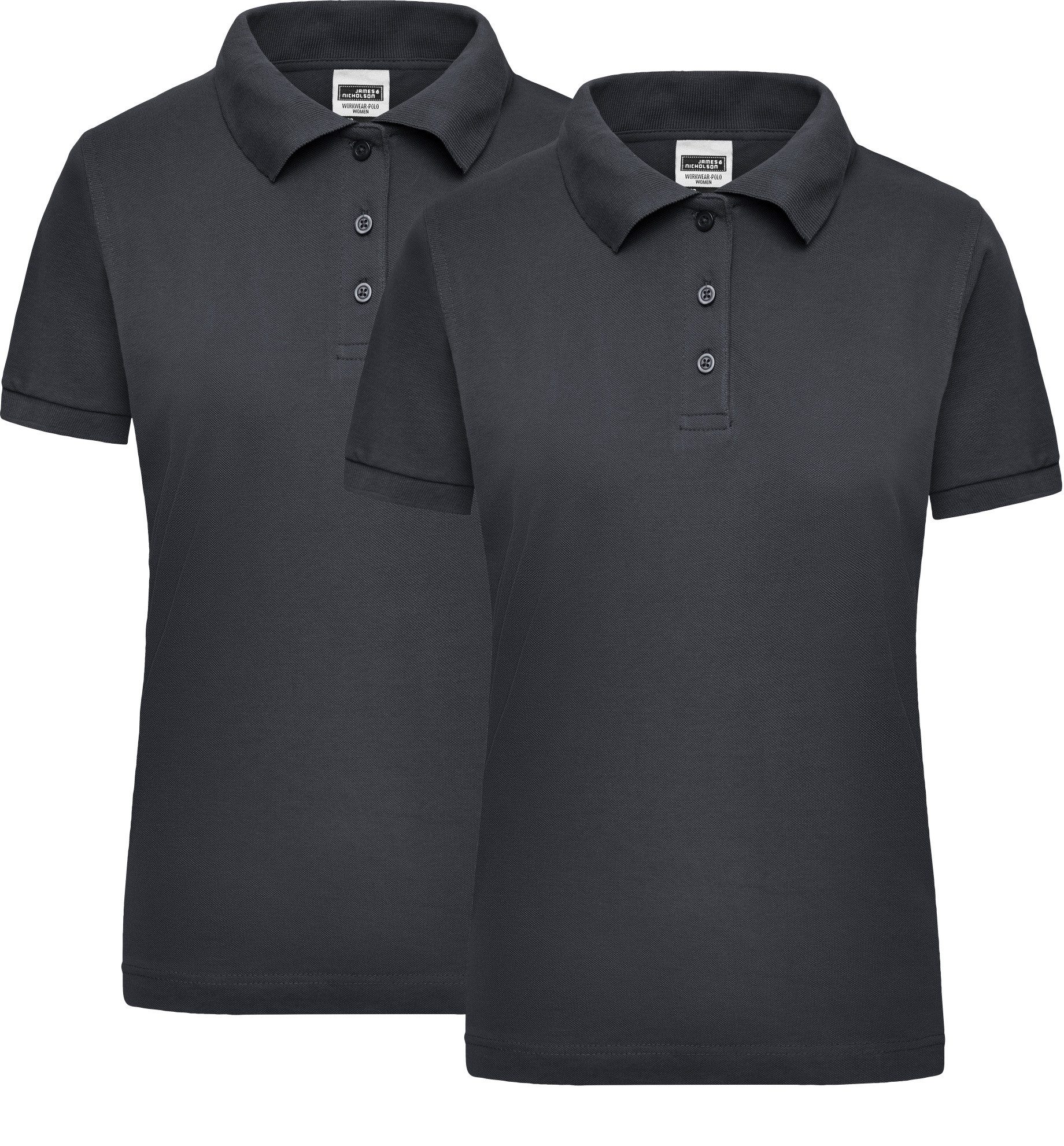 James & Nicholson Poloshirt Doppelpack Leicht tailliertes Damen Poloshirt a günstig online kaufen
