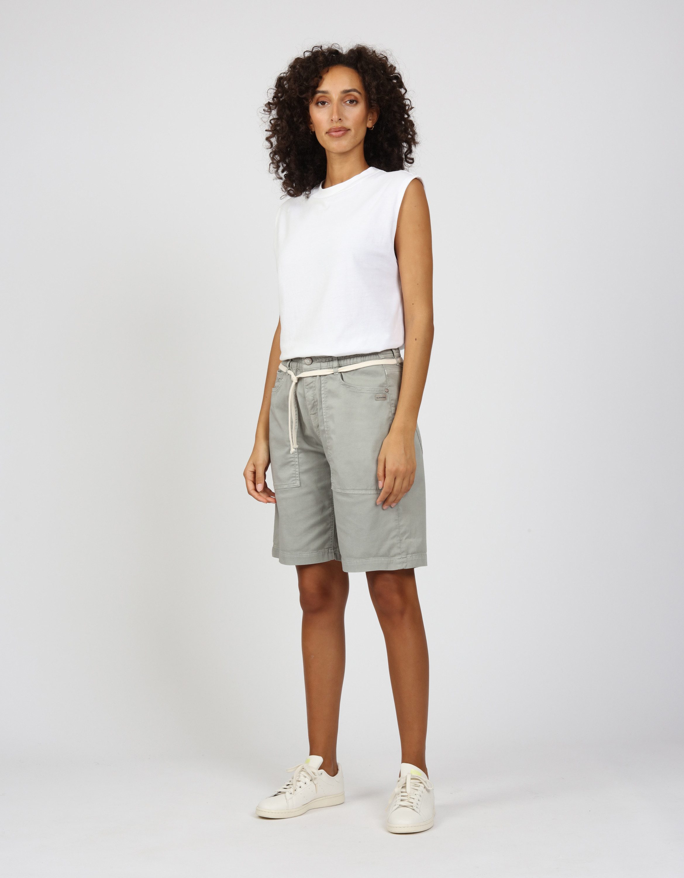 GANG Stoffhose GANG Hosen Shorts 94NICA WORKER SHORTS