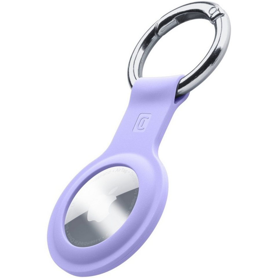 Cellularline Schlüsselanhänger Key Ring Apple AirTag - Schlüsselanhänger -  violett