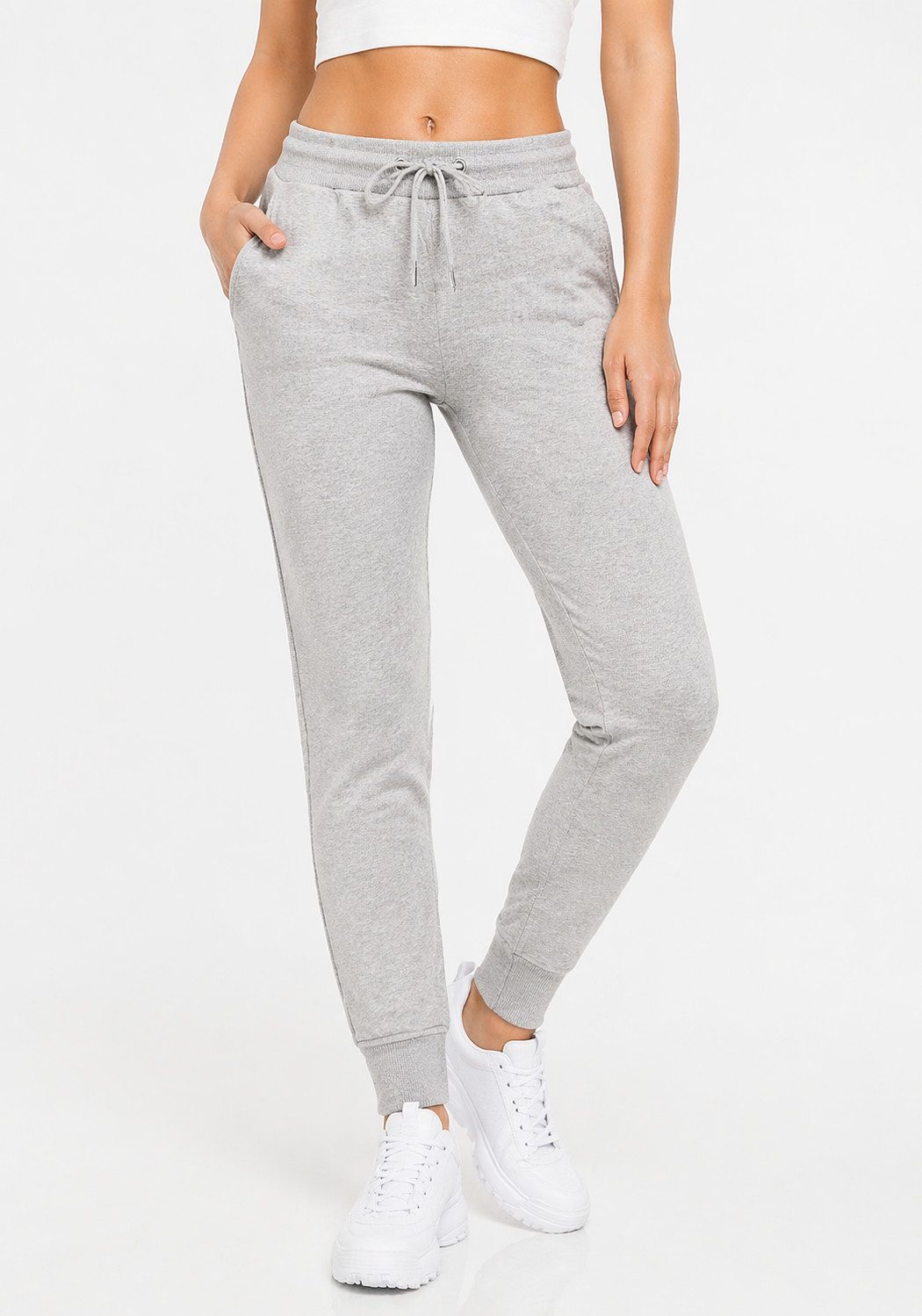 Smith & Solo Jogginghose Jogginghose Damen (1-tlg) Baumwolle