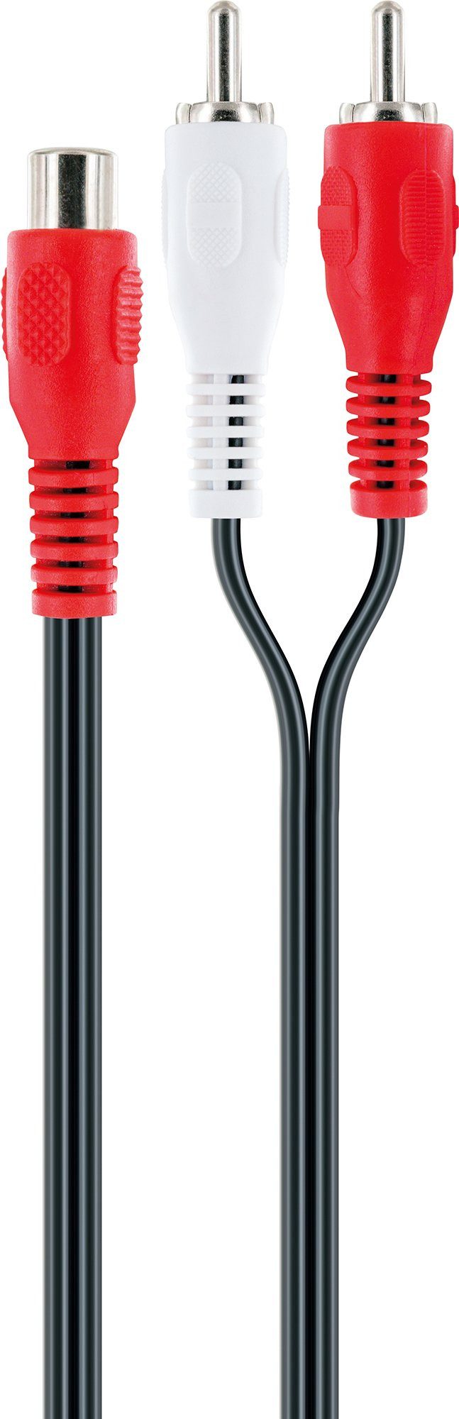 Schwaiger CIK8320 533 Audio-Adapter CINCH Stecker zu CINCH Buchse, 20 cm