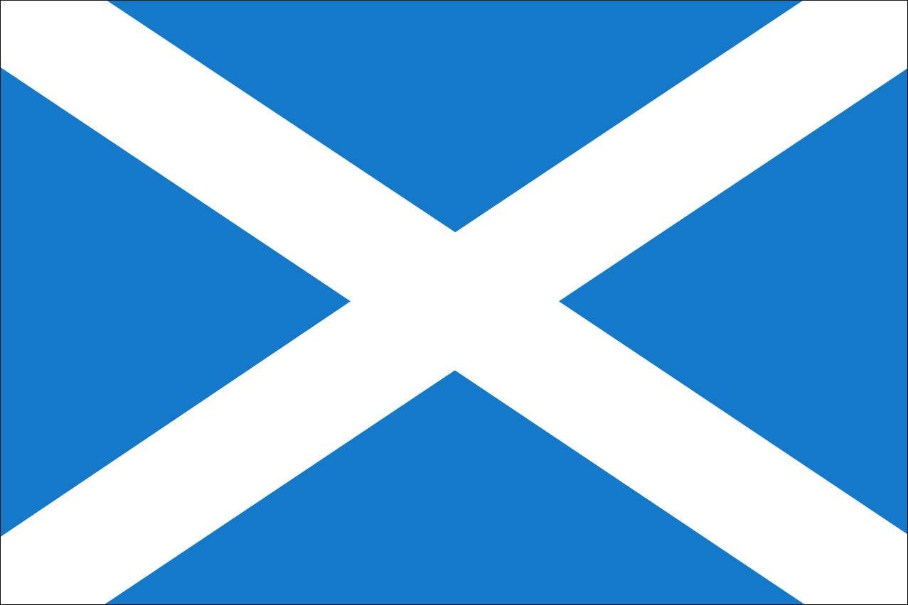 flaggenmeer Flagge Schottland 160 g/m² Querformat