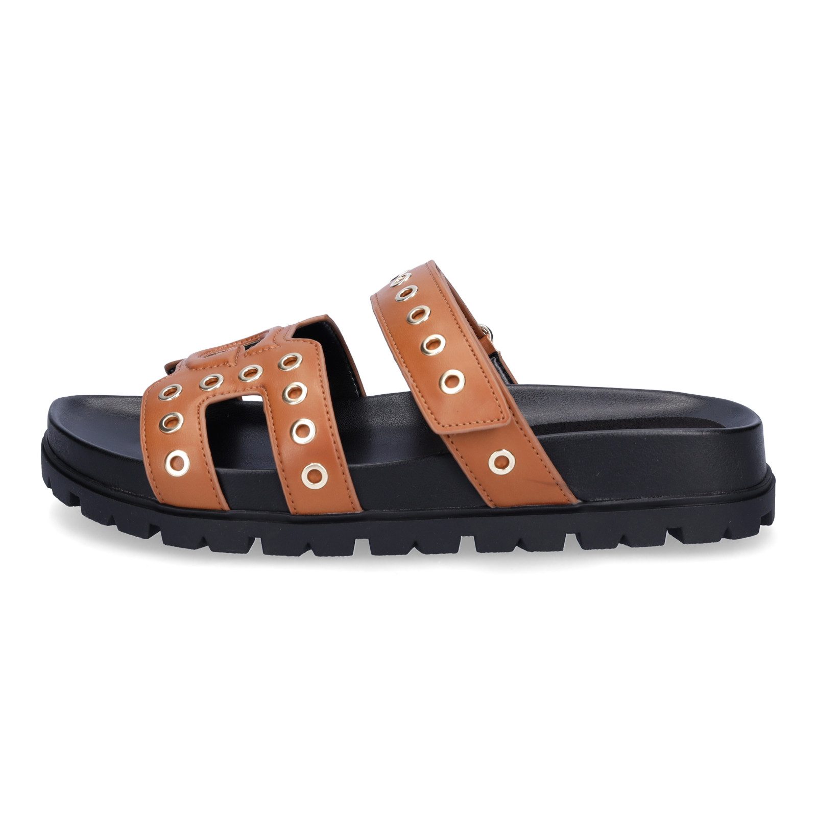Guess Guess Damen Pantolette Fashie braun Pantolette