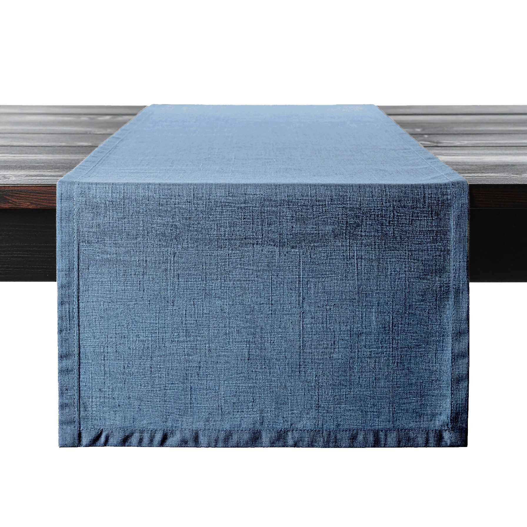 PROFLAX Tischläufer Tischläufer Proflax Leinen blue 50x150 cm, gewebt