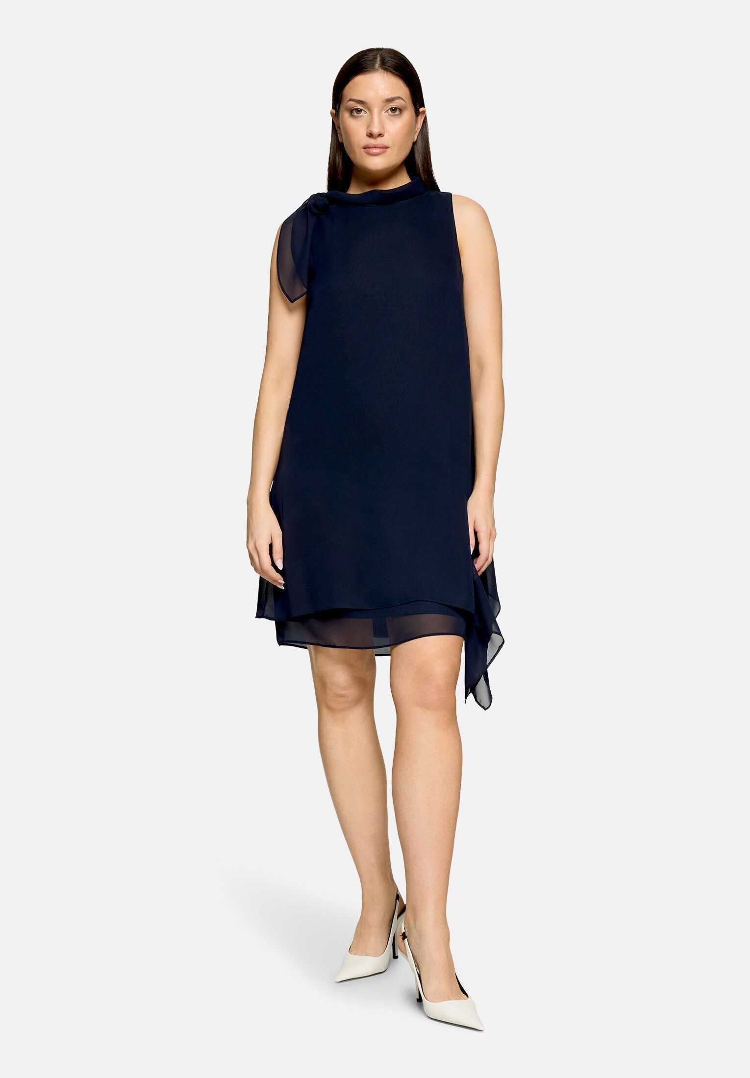 Vera Mont Cocktailkleid Damen ohne Arm Schluppe
