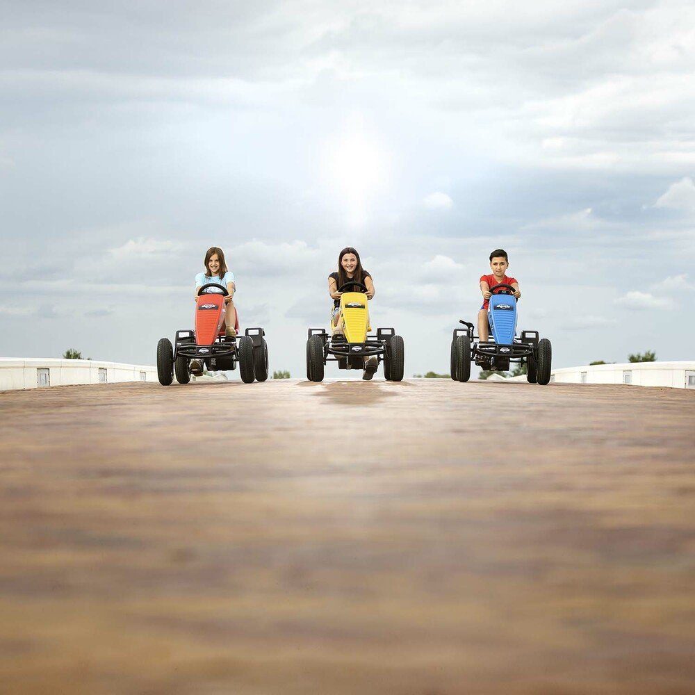 Go-Kart BERG Gokart XXL B. Super Red E-Motor Hybrid E-BFR-3 mit Anhänger