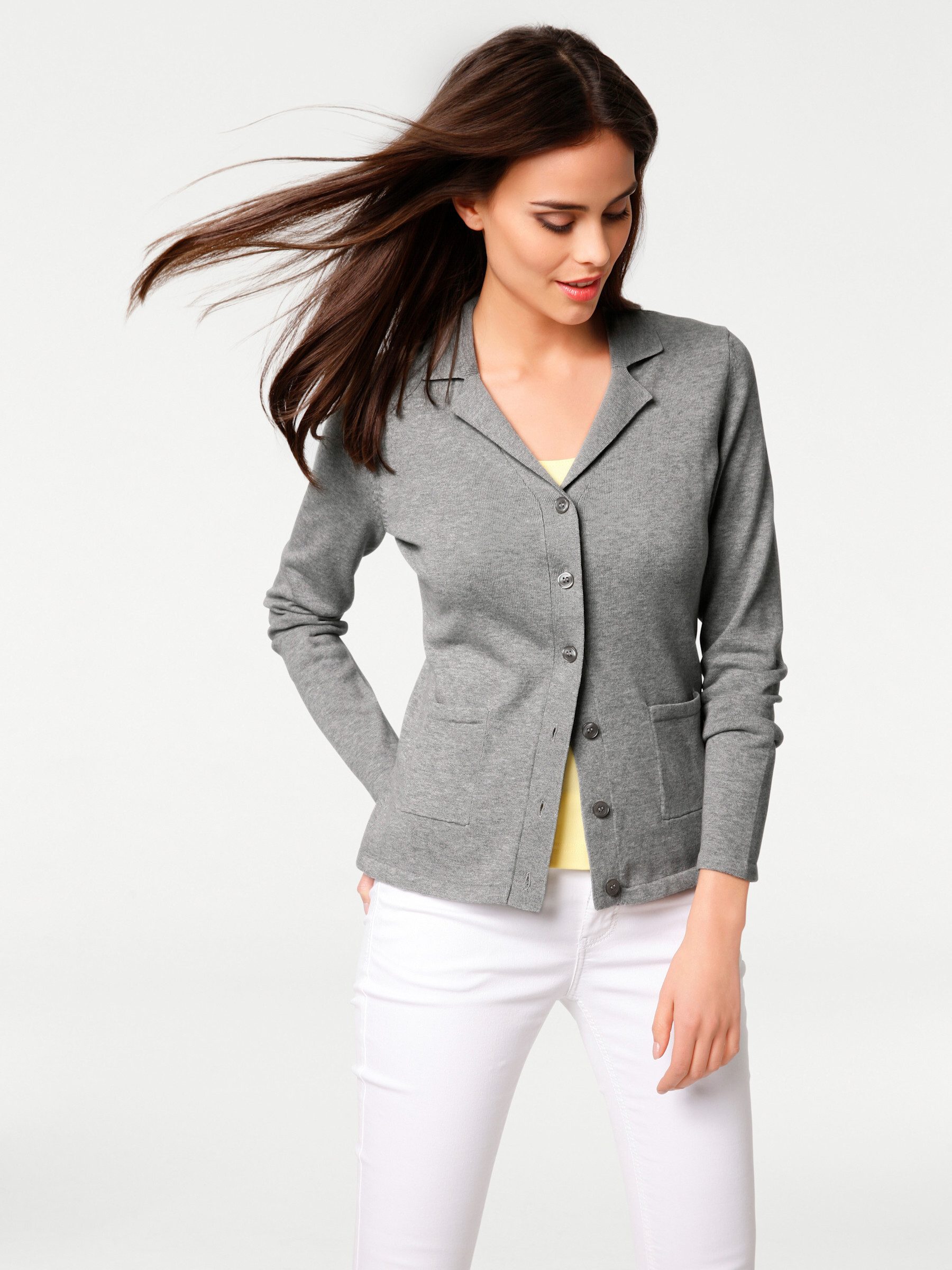 heine Strickjacke Feinstrickjacke günstig online kaufen