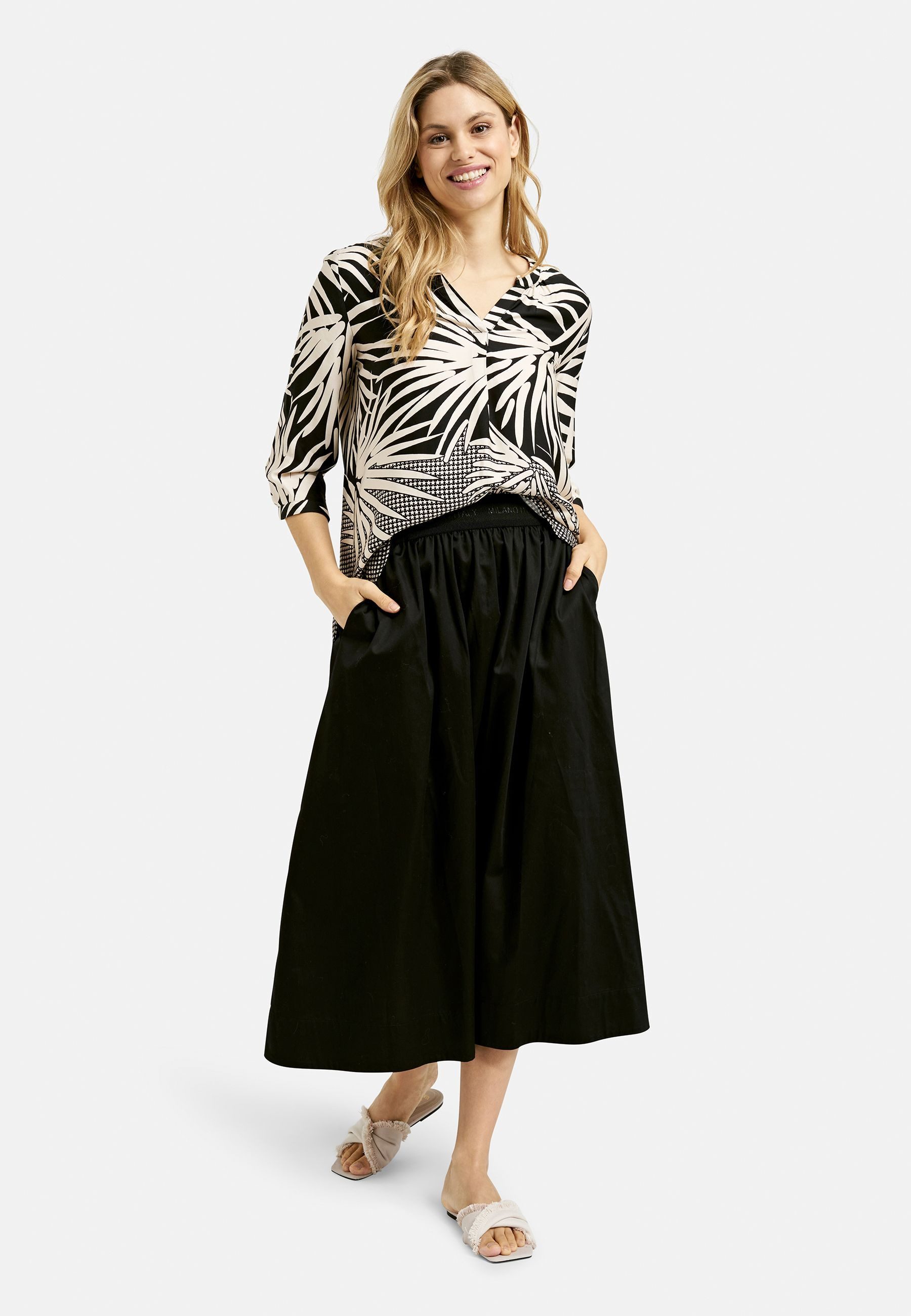 Milano Italy Druckbluse