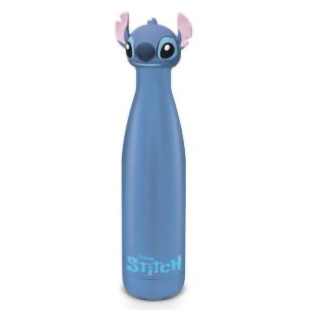 Pyramid International Trinkflasche Disney Lilo & Stitch 3D Luxe Metall-Trinkflasche 540 ml, 3D-Verschluss in Form von Stitchs Kopf