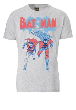 LOGOSHIRT T-Shirt Batman & Robin mit coolem Print