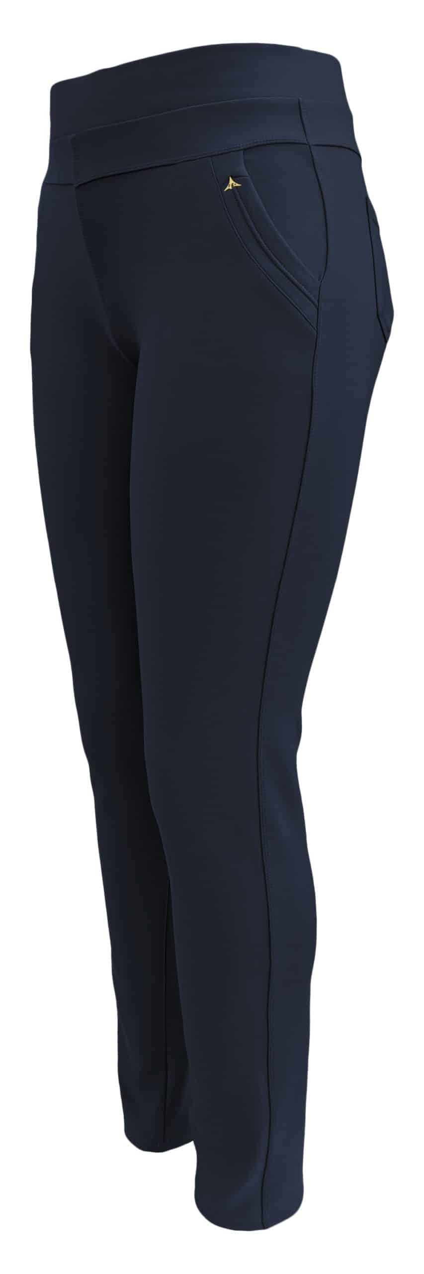 Aurela Damenmode Schlupfhose Damen Leggings Schlupfhose mit Komfort Bund auch in großen Größen erhältlich