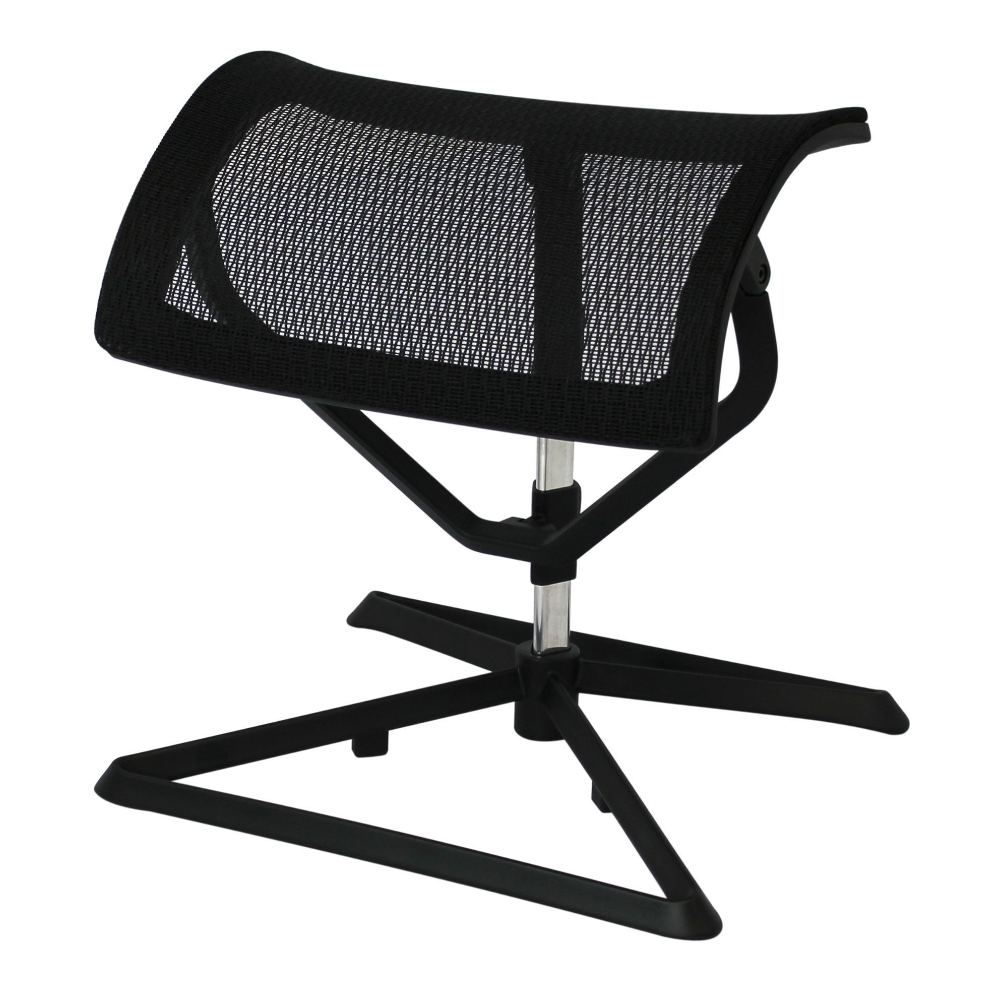 freiraum Fußhocker OTTOMANN, in Schwarz, Stoff - 43x46x33cm (BxHxT)