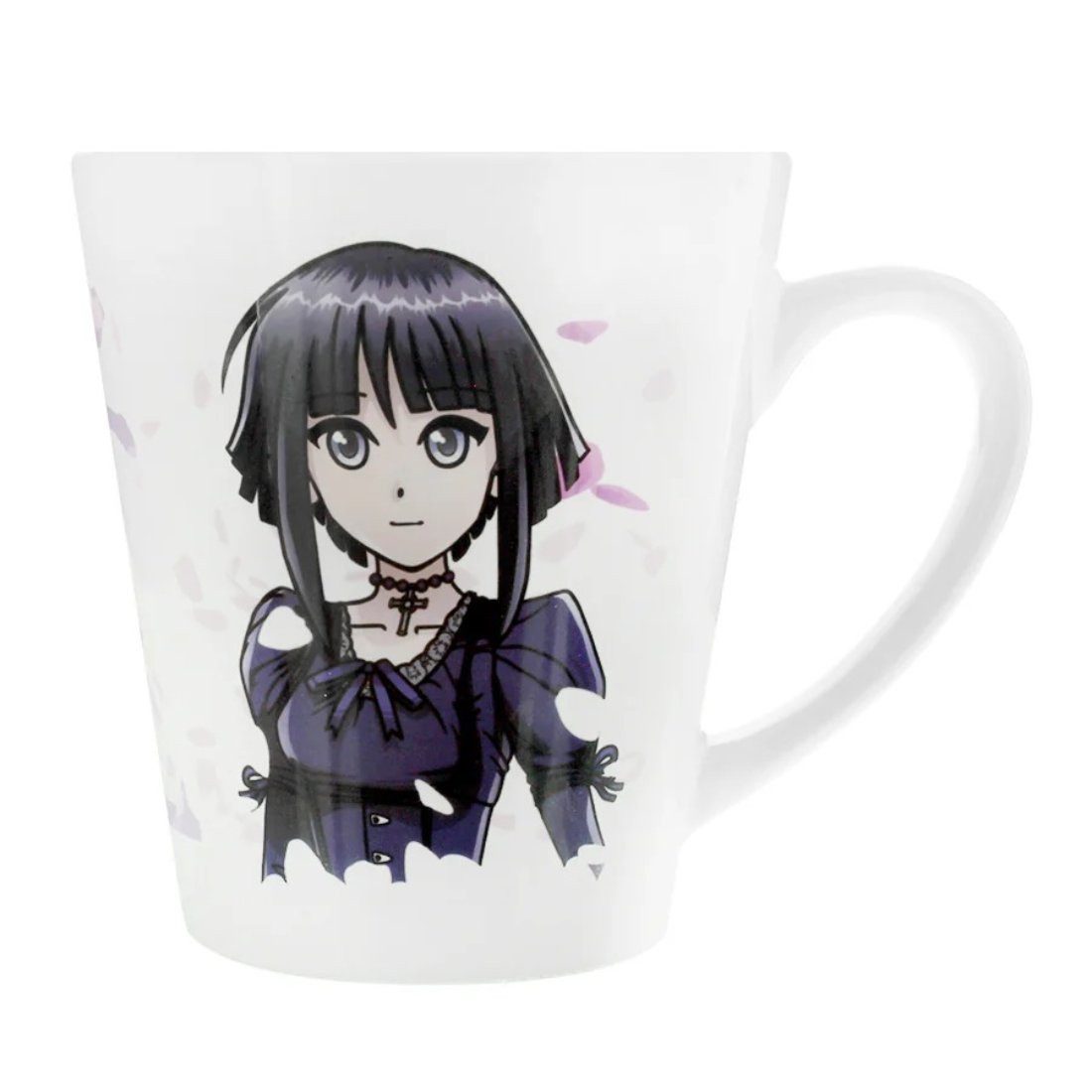 Dark-Desires Tasse Anime Gothic Tasse Sakura - Latte Mug Kischblüte Kaffeebecher