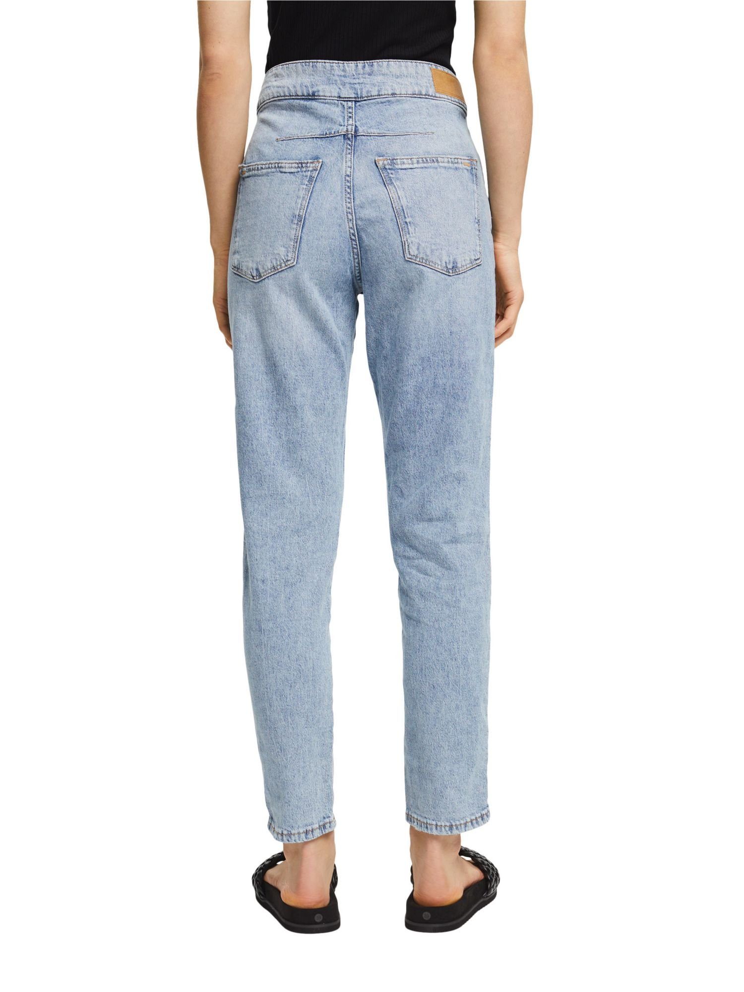 Damen Jeans edc by Esprit Slim-fit-Jeans Mit Hanf: Jeans mit Knopfleiste