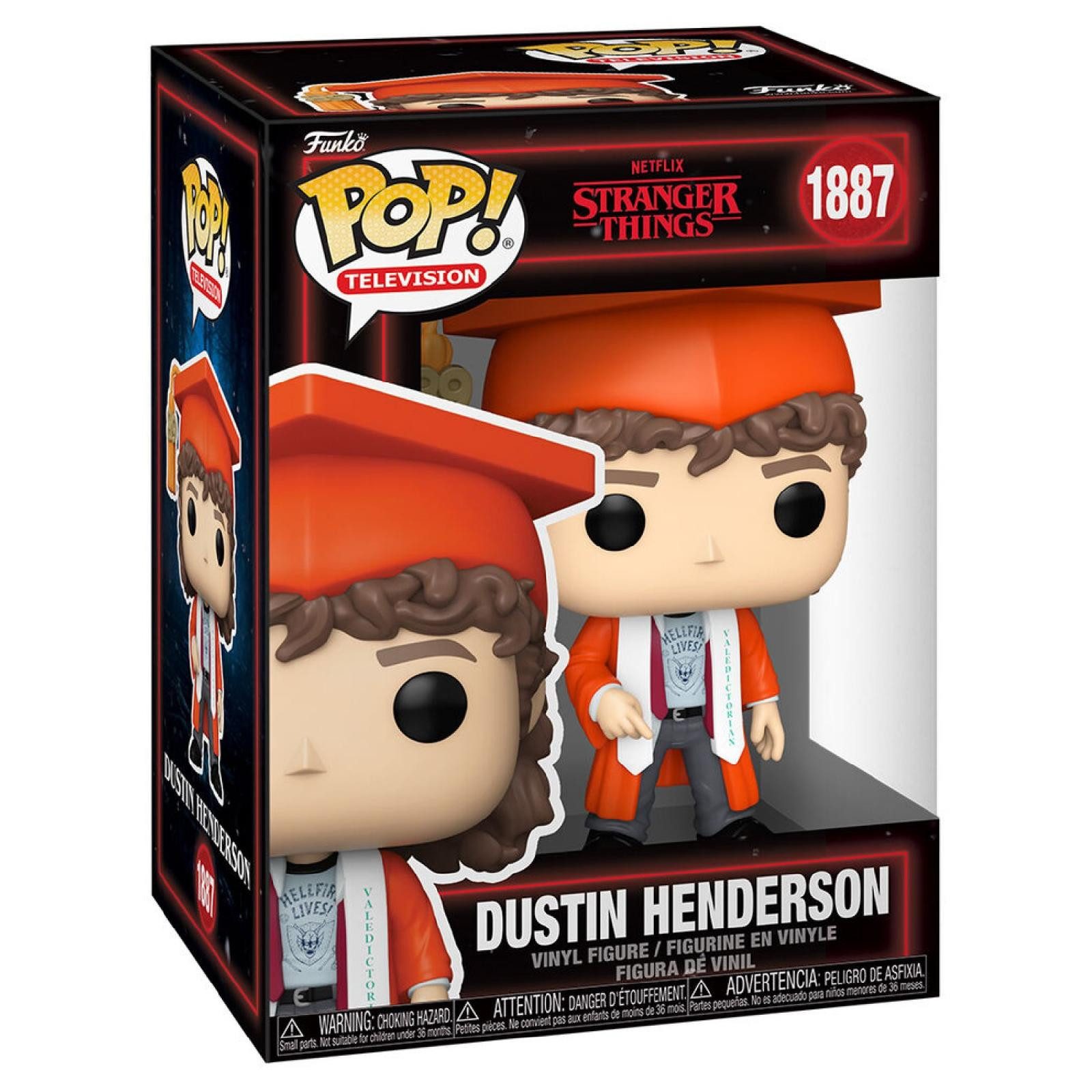 Funko Sammelfigur POP figure Stranger Things Dustin Henderson #1887
