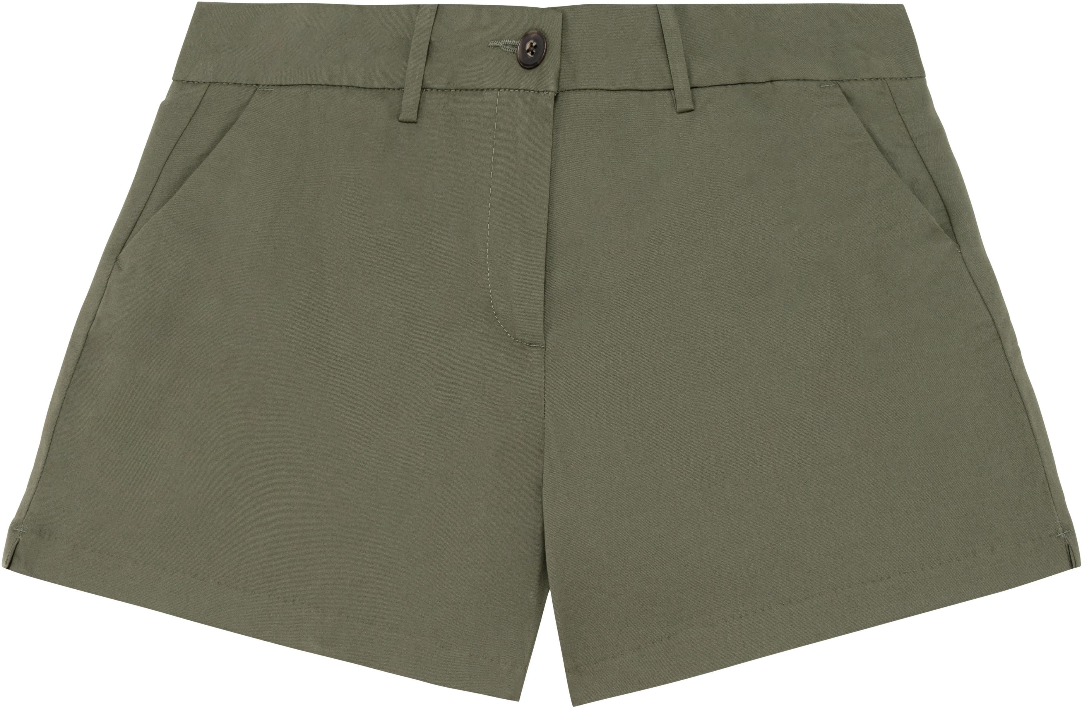 Shorts Umweltfreundliche Chino-Bermuda-Shorts für Damen